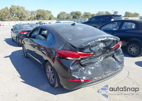 2018 Hyundai Elantra Sel from USA, damaged, VIN KMHD84LF8JU493367